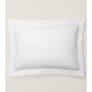 Ralph‎ Lauren RL Organic Sateen one Standard Pillow Cases Shams Sand Dune
